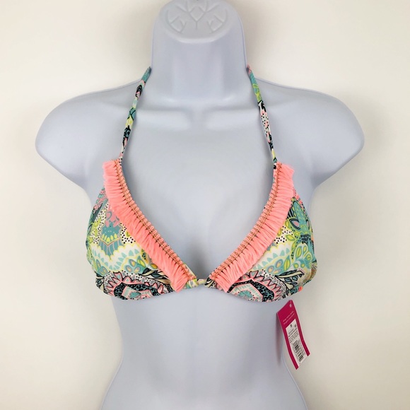 Xhilaration Other - Xhilaration • Multi Color Triangle Swim Top NWT